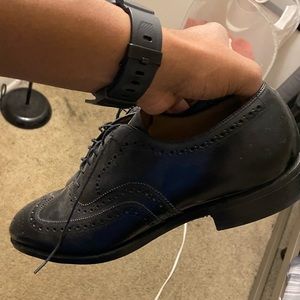 Johnston & Murphy black dress shoes